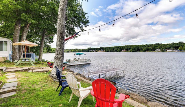 Dock & Sunset Views! Waterfront Thompson Getaway