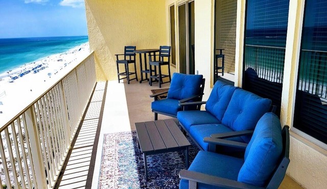 Gulf Crest 2 Bedroom Unit; Gulf Views; Disc Spring rates; Beach Chair Serv Incl!
