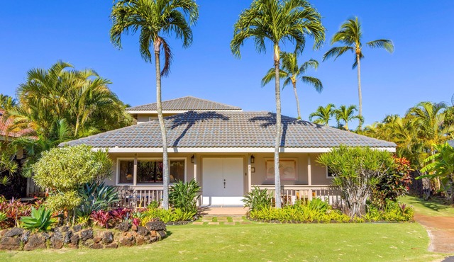 Hale Kai Kea | 3 King Suites, Bonus Room, Lanai & Tropical Paradise
