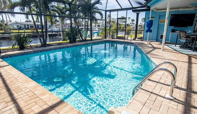 `Latitude Adjustment` with Heated Pool and Boat Dock