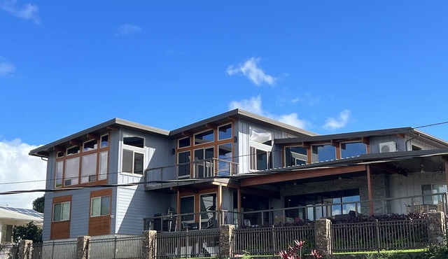 Luxury custom 5000 ft home overlooking Pearl Harbor. Reach out for availability