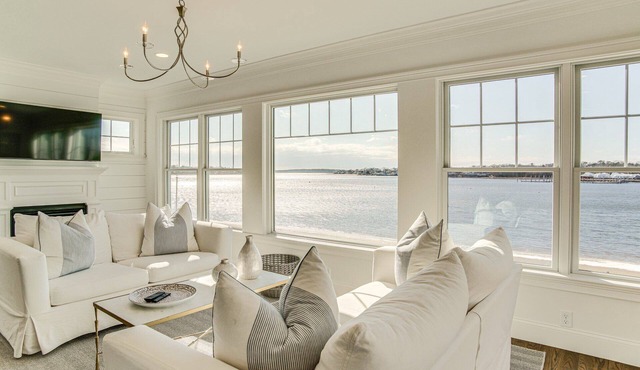 Luxury Ocean Front Home w/its own Private Beach. New, Clean+ High end finishes.