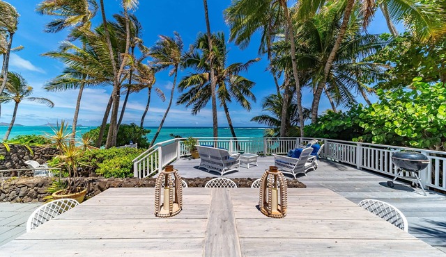 Mana Kai at Waimanalo: Beachfront Luxury & Tranquility w/ Stunning Ocean Views