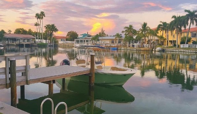Oasis Waterfront Treasure Island Condo with Patio Dock and Johns Pass
