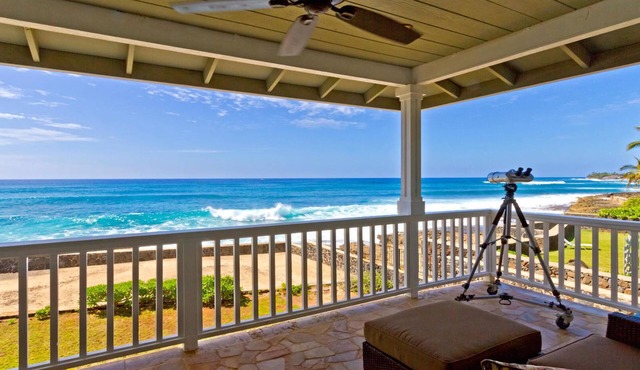 Ocean Front Paradise in Paradise