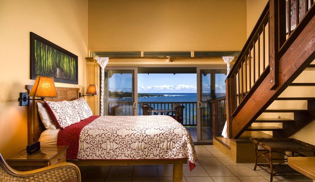 Oceanview Hana Kai Maui #202 - Lofted Studio, Panoramic View! 2 Queen Beds!
