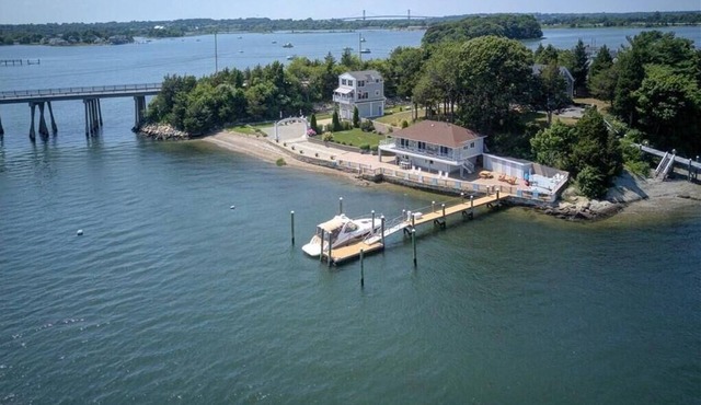 Private Coastal Waterfront Summer Resort Home