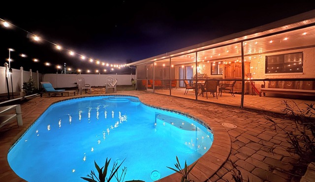 Private Pool + Gym Retreat 2 King Beds Outdoor Kitchen