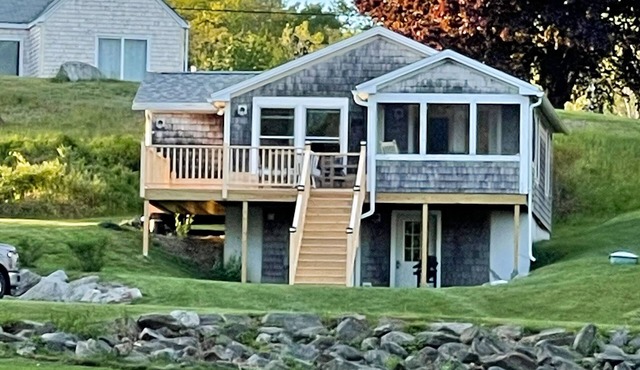 Privately owned water view cottage with fabulous views of Penobscot Bay!