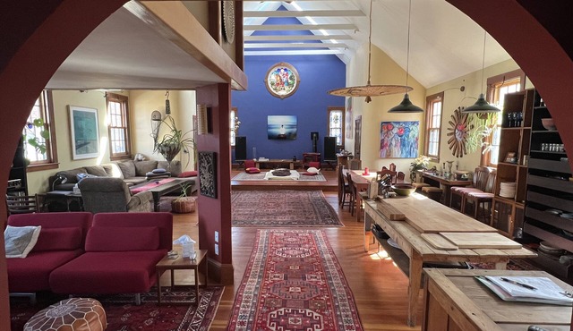 Renovated Church Sanctuary: Ski and Swim, Relax, Cook, Gather.