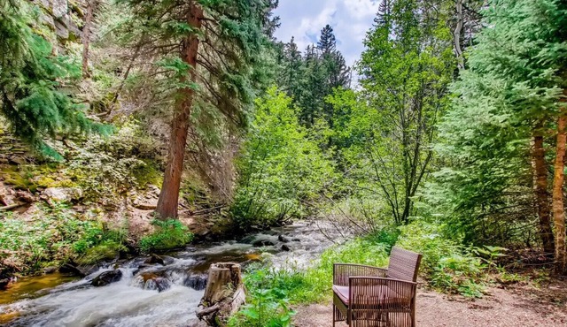Rustic Funk Waterfront Pet Friendly Cabin