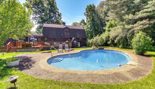Spacious East Haddam Retreat w/Private Pool!