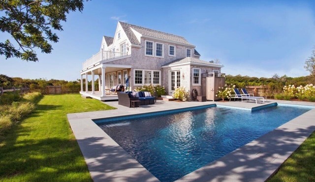 Stunning Modern Nantucket Cottage with Pool and Atlantic Ocean Views