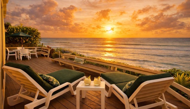 Sunset Oceanfront Hale Kalea - Beach Cruisers!