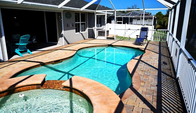 Villa Pelican Point by swflorida-villas with gulf access in SW Cape Coral