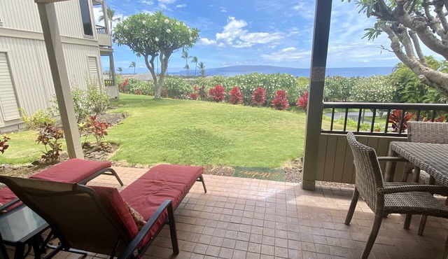 Wailea Ekolu #501 Panoramic Ocean View, Ground Floor, Wifi, A/C, Near Beach