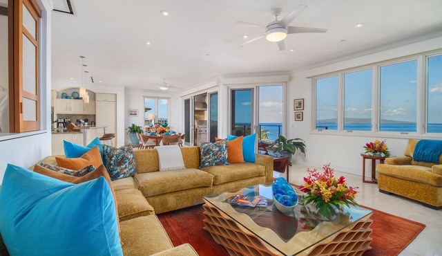 WAILEA'S SUPER CHIC - SUPER LUXE W/OCEAN VIEWS! EXPERIENCE WAILEA SEASHORE K507!