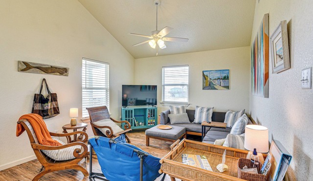 Walk to Beach; Surfside Beach Home w/Deck