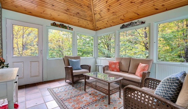 Wooded Colonial with Fire Pit & Deck, near the Club