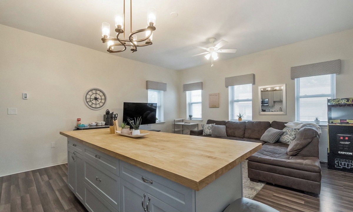 Lehighton Apartment | Downtown Lehighton Just a 5 min drive to Jim Thorpe!