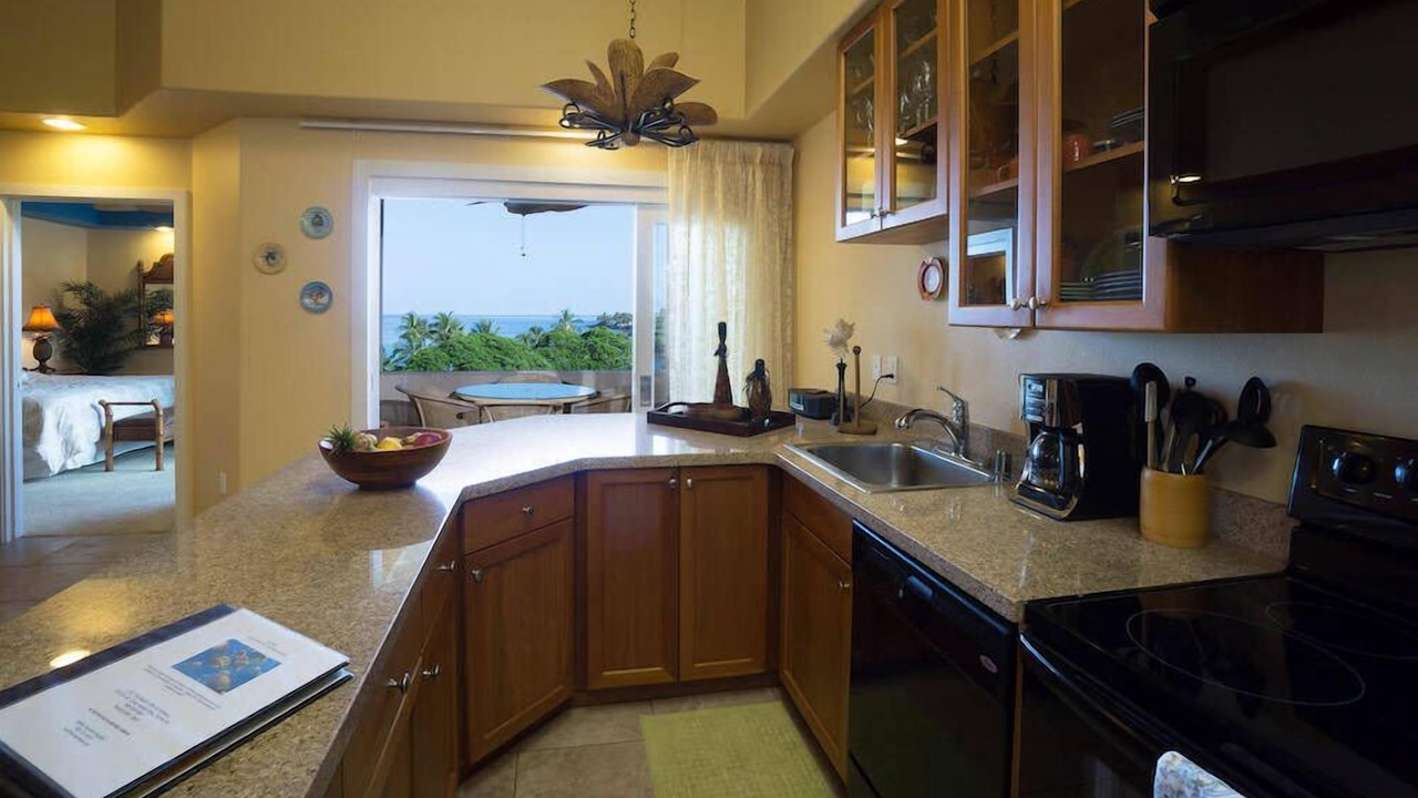 Photo of Kitchen in Kahaluu Bay