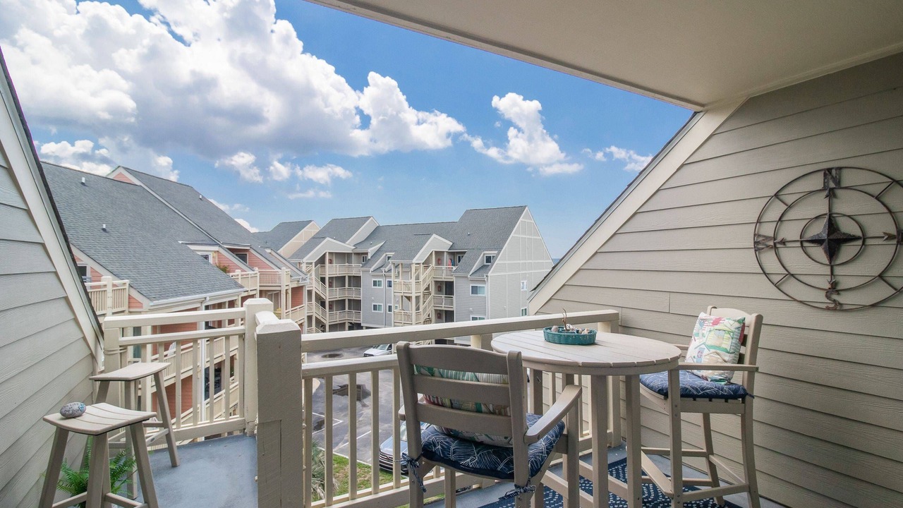 Photo of Patio Balcony in Caswell Beach