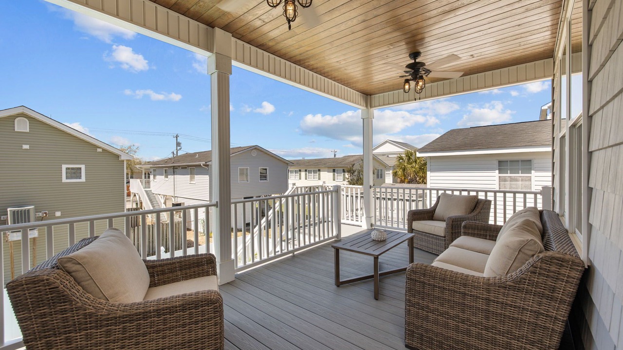 Photo of Patio Balcony in Cherry Grove Beach