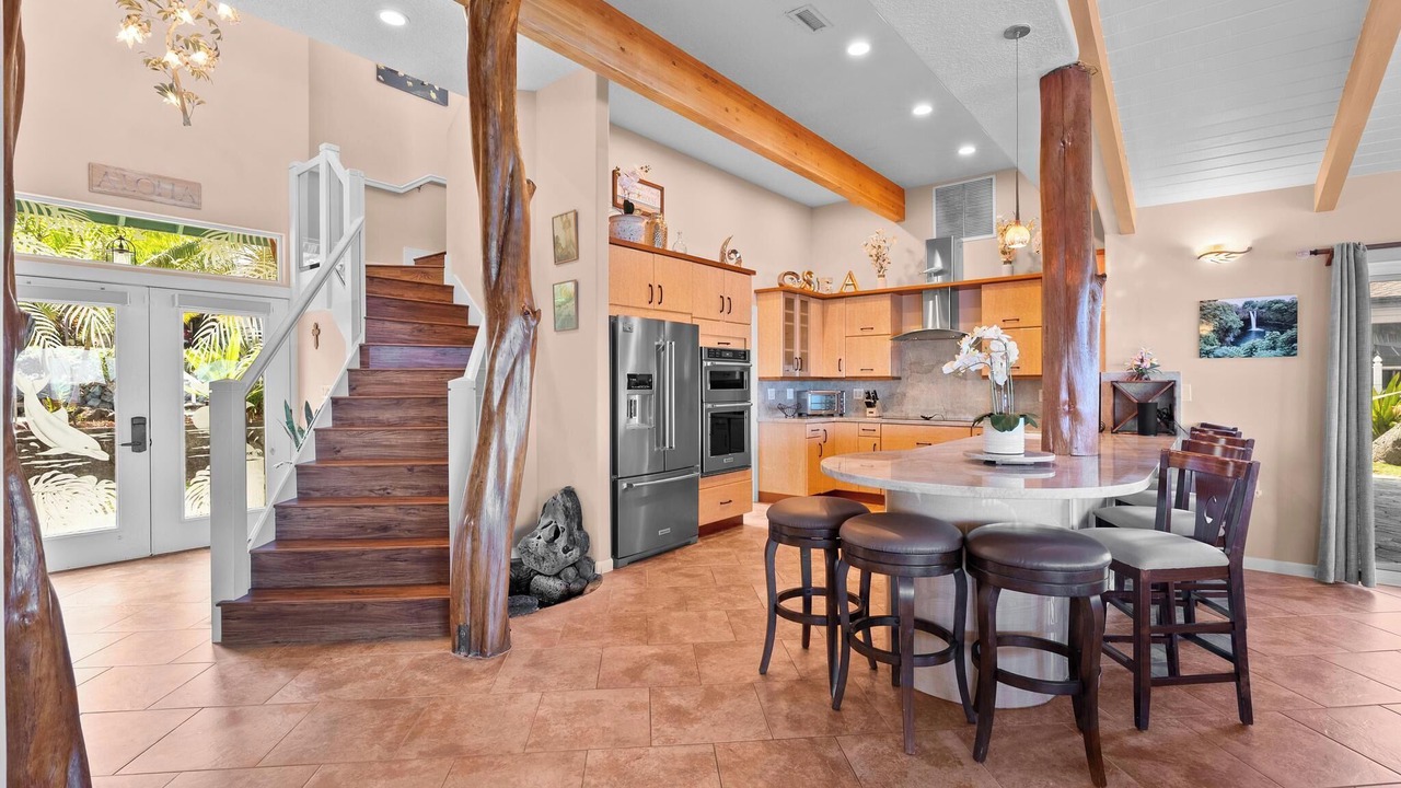 Photo of Kitchen in Kahaluu Bay
