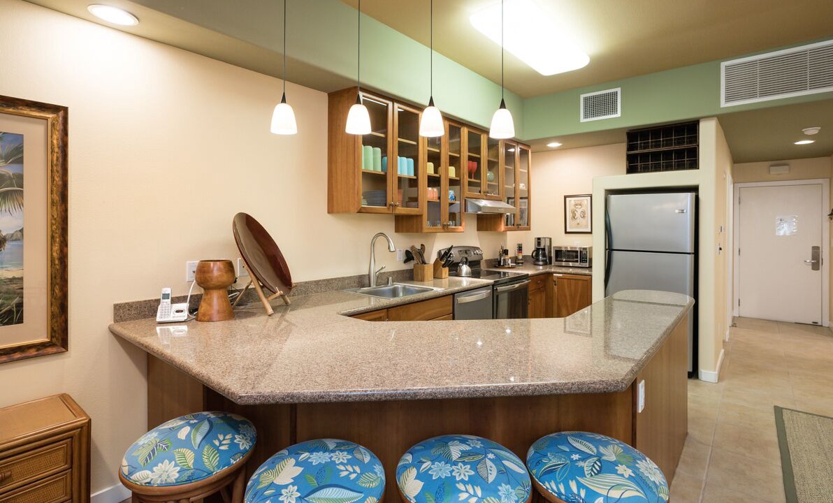 Photo of Kitchen in Kahaluu Bay