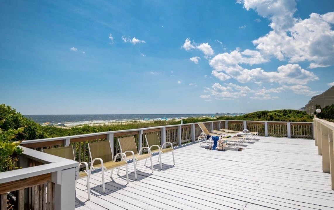 Photo of Patio Balcony in Caswell Beach