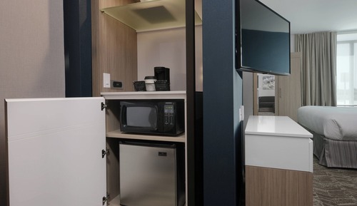 Suite, Multiple Beds, Hearing Accessible (Roll-in Shower)
