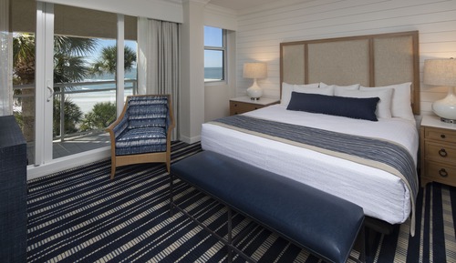 Room, 1 King Bed, Beach View
