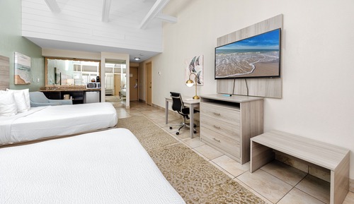 Standard Room, 2 Queen Beds, Balcony, Harbor View