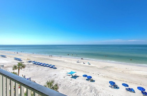 North Redington Beach Condo | Ram Sea 406 is a Silver Tier 2-bedroom 2 bath Gulf Front Condo on 4th Floor