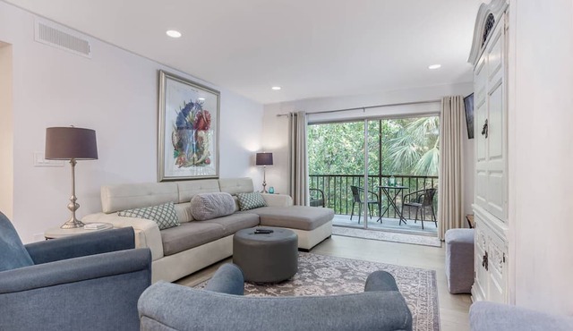 Perfect Monthly Rental | Updated 3-Bedroom Condo | Heated Pools | Short Drive to Beaches